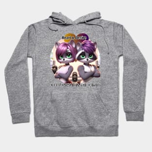 Heart & Desire Raccoons Hoodie